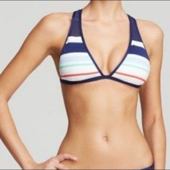 Splendid Topanga Stripe Racerback Top Small - Picture 1 of 5